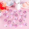 thumbnail image 3 of 12 Pcs Pink Heart Shaped Ornaments Christmas Tree Hanging Decorations Valentines Heart Shaped Baubles Ornaments Valentines Day Decor for Wedding Anniversary Party Supplies Home Tree Decorations, 3 of 8