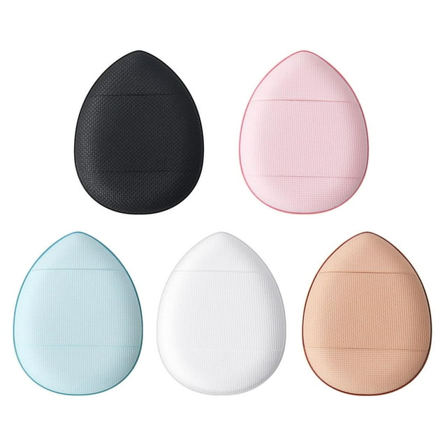 Milaget 5 Pcs Éponge de Maquillage Douce pour Doigts Mouillés et Secs