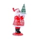 thumbnail image 3 of Figuras navideñas de Papá Noel, figuras en miniatura de Papá Noel, adorable Papá Noel hombre rojo, 3 of 9