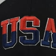 thumbnail image 5 of Miyanuby Unisex Baseball Caps USA Letter American Flag Embroidery Cotton Sport Hats for Women Men, 5 of 5
