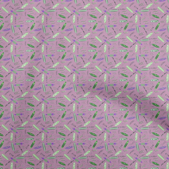 oneOone Viscose Chiffon Rose Pink Fabric Beach Sewing Craft Projects Fabric Prints By Yard 42 Inch Wide