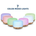 thumbnail image 5 of 500ml Essential Oil Diffuser with Remote Control, with 3 Timers 7 Colors Ambient Light for Large Room Home Office ( Not Contain Essential Oils), 5 of 9
