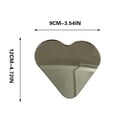 thumbnail image 3 of QTOCIO Car Rearview Mirror Heart-shaped Mall Circular Mirror Reverse High-definition Heart-shaped Large Field Rearview Auxiliary Mirror, 3 of 4