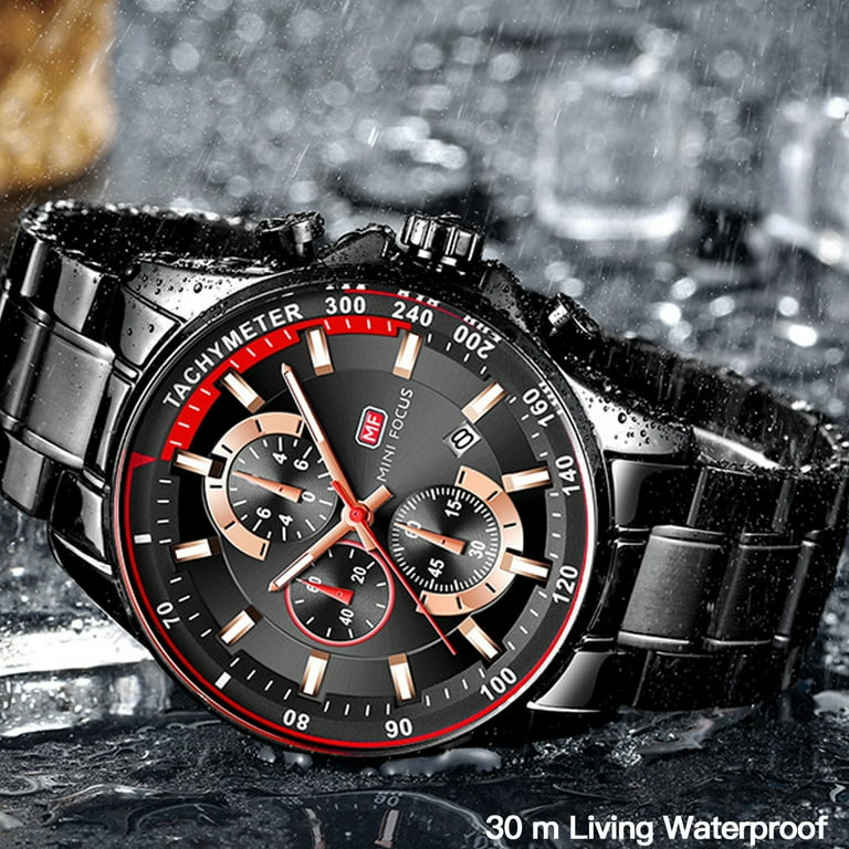 Decor Store MINI FOCUS Men Fashion Quartz Clock Sports Luxury