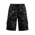 thumbnail image 6 of SONXAHE Camouflage Print Cargo Shorts For Men Drawstring Waist Mid Cut Outdoor Casual Bermudas, 6 of 8