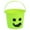 Green, variant on Halloween Candy Bucket, Halloween Jack O Lantern Trick or Treat Basket, Trick or Treat Pumpkin Pails Cauldron Kettle Candy Holder, Halloween Party Supplies, 1 Pack (Blue) 7.08x7.08x5.31"