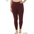 thumbnail image 4 of 2 Packs of Zenana Women Premium Cotton High Waist Full Ankle Length Leggings, 4 of 5