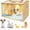 Beige, variant on Chicken Brooder Box for Chicks & Quail, Small Chicken Coop Starter Kit | With Feeder, Waterer, 5 Pads, Adj Temp, for Quail & Chicks - chick brooder & chicken supplies. 31.5x15.8x15.8in
