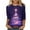 Multicolor#womens christmas shirts, variant on aohooy Halloween Tee Shirts for Women Plus Size 3/4 Sleeves Fall Shirts Halloween Theme Graphic Tees Tops Vacation Shirts Crewneck Pullover 2025 Multicolor,S