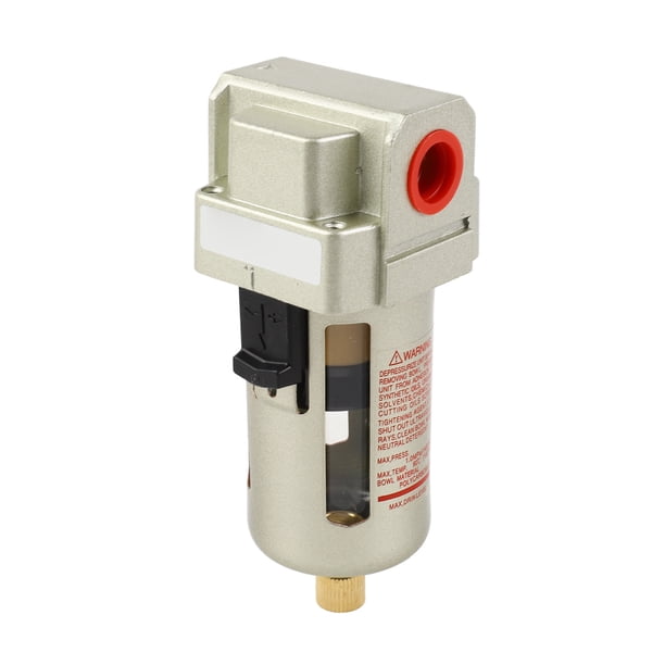 Yctze AF3000-03 Inline Compressed Air Water Filter – G3/8 Thread, Auto-Drain Moisture Separator For Air Compressors