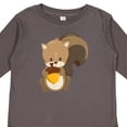 thumbnail image 4 of Inktastic Cute Woodland Animal Squirrel Boys or Girls Long Sleeve Toddler T-Shirt, 4 of 5