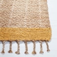 thumbnail image 4 of SAFAVIEH Cape Cod Kristen Distressed Area Rug, Gold/Natural, 6' x 6' Square, 4 of 6