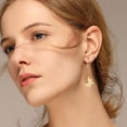 thumbnail image 4 of Boucles d'Oreilles Pendantes Papillon Creuses Simples Polyvalentes, 4 of 8
