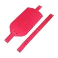thumbnail image 2 of Milaget Metal Chassis Guard Plate with Stiffener Easy Installation Upgrade RC Car Chassis Guard Rail Kit for 14209 14210 Model Trucks Red, 2 of 7