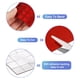thumbnail image 3 of Uxcell 8 Pack 10 x 10mm Disco Tiles, Espejo Rojo Autoadhesivo Azulejos de Espejo de Vidrio, 3 of 6