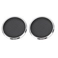 thumbnail image 1 of Ccdes 2 Pcs 1 Pouce Housses de Protection pour Haut-Parleurs Audio Grilles en Maille d'Acier, 1 of 8