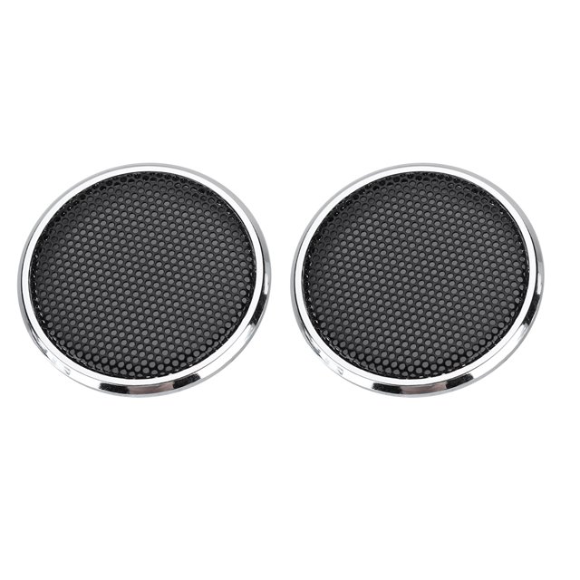 Ccdes 2 Pcs 1 Pouce Housses de Protection pour Haut-Parleurs Audio Grilles en Maille d'Acier
