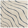 thumbnail image 6 of SAFAVIEH Florida Tabitha Geometric Waves Shag Area Rug, Cream/Blue, 8' x 10', 6 of 11