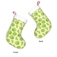 thumbnail image 3 of Balery Various Lemons Pattern Christmas Stockings with Initials, 18" Large Knit Christmas Stocking,Xmas Stocking for Kids, Holiday and Family Stocking, 3 of 7