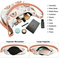 thumbnail image 3 of Crescent Crossbody Bag Rainbow Cartoon Sling Bag for Unisex Women Men Casual Dumpling Bag Casual Handbag Adjustable Strap, 3 of 5