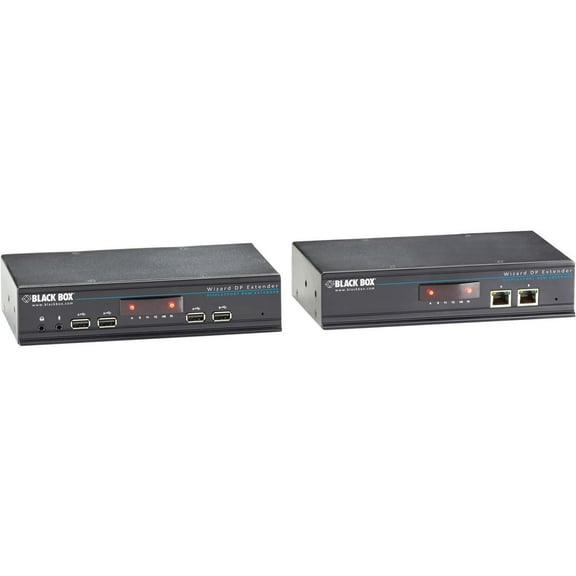 KVM EXTENDER - SINGLE- OR DUAL-HEAD, DISPLAYPORT, USB 2.0, SINGLE-ACCESS, CATX