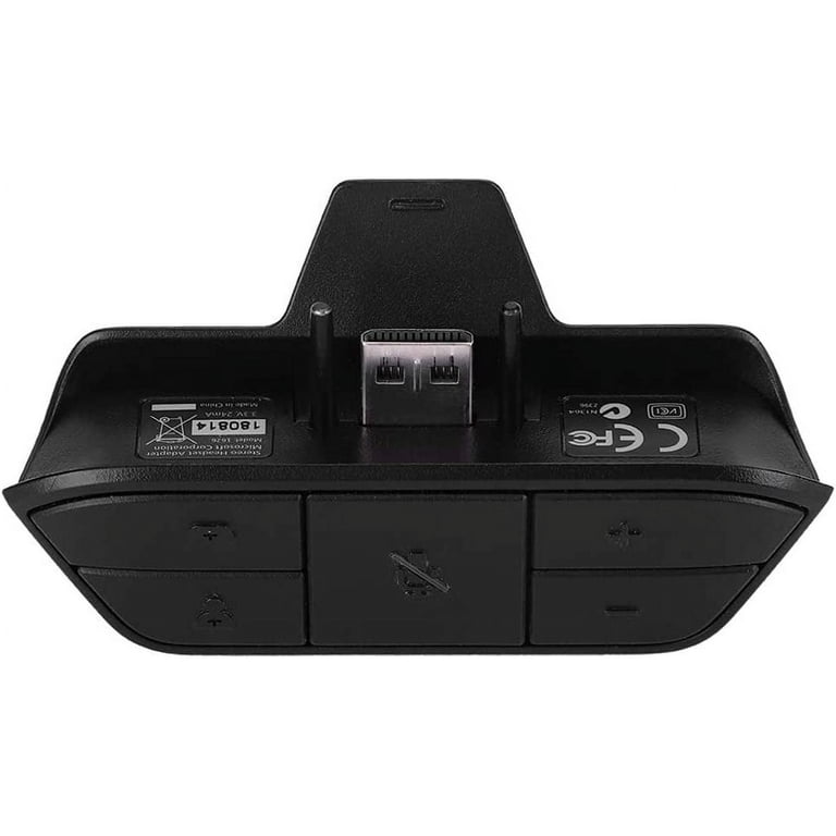 QAQ Stereo Headset Adapter for Xbox One Professional Dust Proof Universal Headset Adapter for Xbox One with Game Control Stereo Sound Synchronization Stereo Headset Adapter for Xbox One Walmart