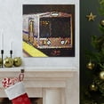 thumbnail image 6 of Subway Train Pointillism - Canvas, 6 of 10