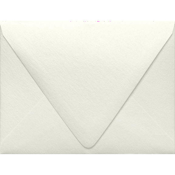LUXPaper A2 Contour Flap Invitation Envelopes, 4 3/8 x 5 3/4, 80 lb. Quartz Metallic, 50 Pack