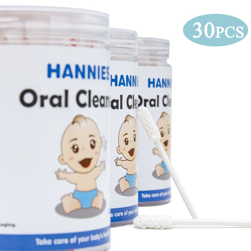 VONTER 30Pcs Baby Tongue Cleaner Disposable Gauze Toothbrush Paper Rod Infant Oral Cleaning Stick Dental Care;30Pcs Baby Tongue Cleaner Disposable Gauze Toothbrush Paper Rod Oral Stick Gums Cleaner