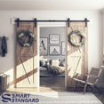 thumbnail image 5 of EcoNesxp J ft.DetaiInstallation ft. Double Barn Door Hardware Kit, 5 of 5