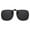02 Black-polarized, variant on TINHAO Polarized Clip On Night Driving Glasses Yellow Lens Wear Over Prescription Glasses UV400 Protection Anti Glare