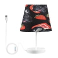 thumbnail image 2 of French Bulldog and Strawberry Desk Lamp LED Table Nightstand Lamps with 3 Color Temperatures for Home Bedroom Living Room Decor 6x11, 2 of 8