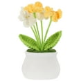 thumbnail image 1 of Crochet Potted Flower DIY Handcraft Gift Crochet Flower Desk Home Decoration, 1 of 8