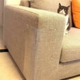 thumbnail image 5 of FZFLZDH 2PCS Cat Scratch Furniture,Clear Premium Heavy Duty Flexible Vinyl Protector Dog Cat Claw Guards with Pins for Protecting Your Upholstered Furniture, Stops Scratching Cats Furniture Protector, 5 of 5