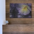 thumbnail image 5 of Luxe Metal Art 'Purple Pansy' by Lori Deiter, Metal Wall Art, 16"x12", 5 of 9