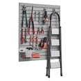thumbnail image 1 of VEVOR 4 x 4 ft Slat Wall Paneling PVC Grey Garage Slatwall with Modular Design, 1 of 9