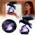 thumbnail image 1 of BotaniNest Gothic Style Night Light With Sculpture Decorative Plug In Lamp For Home Halloween, 1 of 6