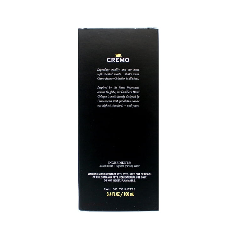 Cremo Distiller's Blend (Reserve Collection) Cologne Spray, A
