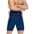thumbnail image 3 of Fewfanhot Mens Shapewear Tummy Control Shorts High-Rise Compression Underwear, High-Waist Shaping Boxer Briefs Fitness Wear, 3 of 3
