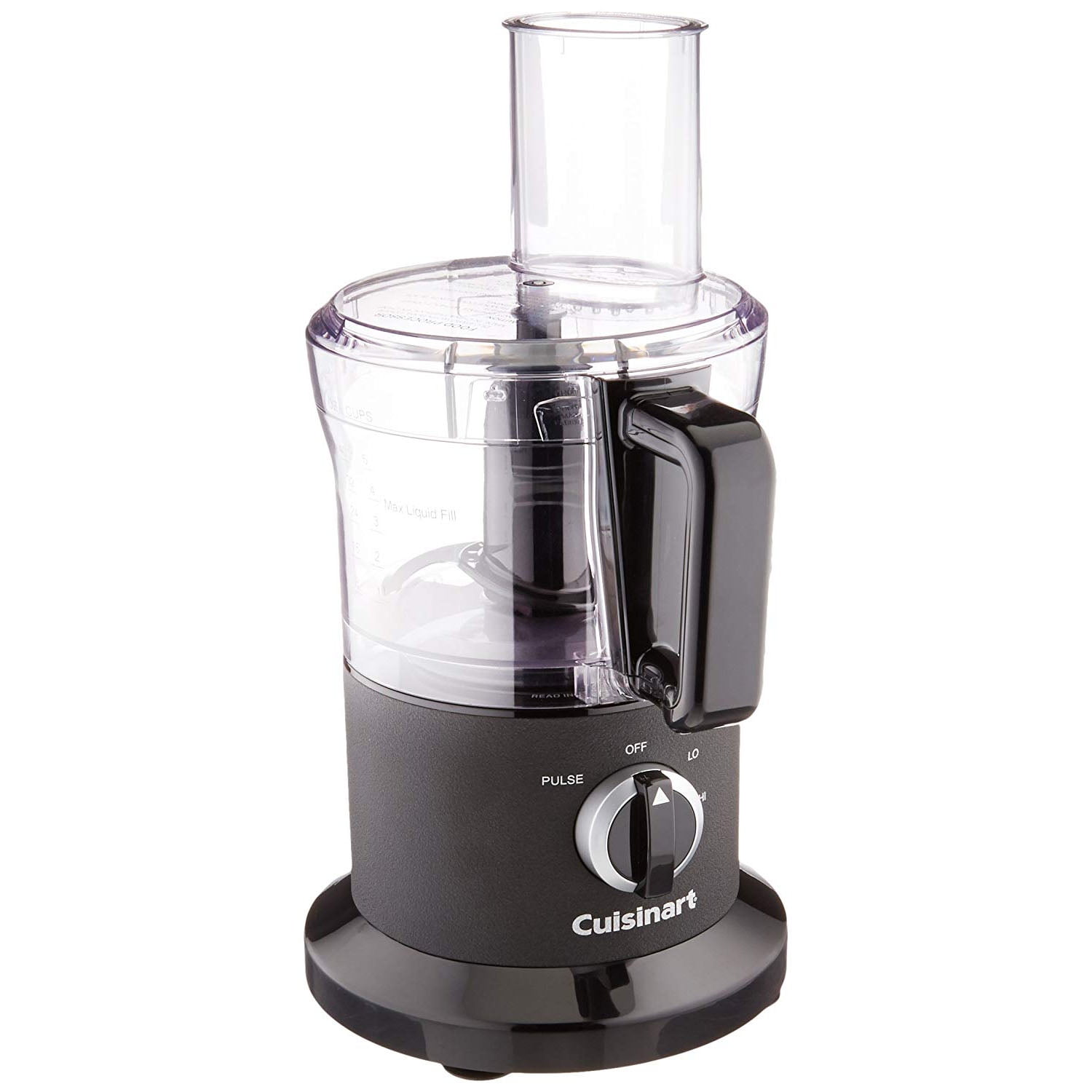 Cuisinart Food Prep 8Cup Food Processor (Refurbished), Black Matte