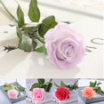 thumbnail image 3 of Artificial Rose for Real Touch Rose Fresh Home Decor Wed Party Bridal Bouquet Prop, 3 of 12