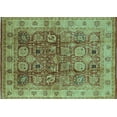 thumbnail image 1 of Ahgly Company Indoor Rectangle Oriental Light Blue Industrial Area Rugs, 7' x 9', 1 of 4