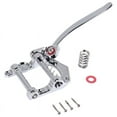 thumbnail image 2 of Guitar Vibrato Tailpiece Tremolo Flat Top Body Tremolo Unit Vibrato Bridge for , , LP, ETC Electric Guitars(Silver), 2 of 6