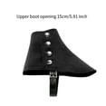 thumbnail image 4 of Polainas de gánster para hombre, regalo de Halloween, accesorios fotográficos, fundas para botas de pirata medieval de los años 20 Negro, 4 of 9