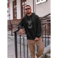 thumbnail image 2 of Interesting Cat Hoodie Men -Image by Shutterstock, Male XX-Large, 2 of 4