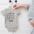 thumbnail image 5 of Best Sister Sibling Love Family Romper Boys or Girls Infant Baby Brisco Brands NB, 5 of 6