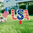 thumbnail image 5 of LanSuare 4th of July Garden Stake with American Flag Heart Shaped for Patriotic, Memorial Day, Independence Day Party Decorations, 5 of 5