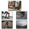 thumbnail image 4 of 8 Pcs Roues de Planche à Roulettes Résilientes PU Roues 52mm x 32mm pour Planche à Roulettes Planche Skate, 4 of 5