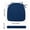 Dark Blue, variant on U Shaped Seat Cushion with Removable Cover, Anti Slip High Density Sponge Chair Pad for Office Desk, Ergonomic Coccyx Tailbone Pain Relief Pillow, Adjustable Straps Booster Cushion for Sitting