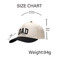 thumbnail image 2 of Helii Matching Couple Hats Mom and Dad Hats Set of 2, Embroidered Est 2026 Baseball Cap for New Parents, Two Tone Cotton Blend Trucker Hat Adjustable Snapback Beige,A, 2 of 5